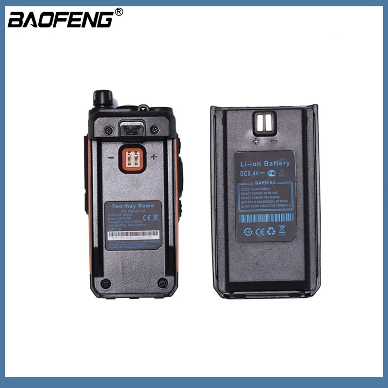 2021 Baofeng BF-S5Plus S5 Plus 10W 30km long range two way radio Waterproof Portable Walkie Talkie Vhf Handheld Ham CB Dual Band