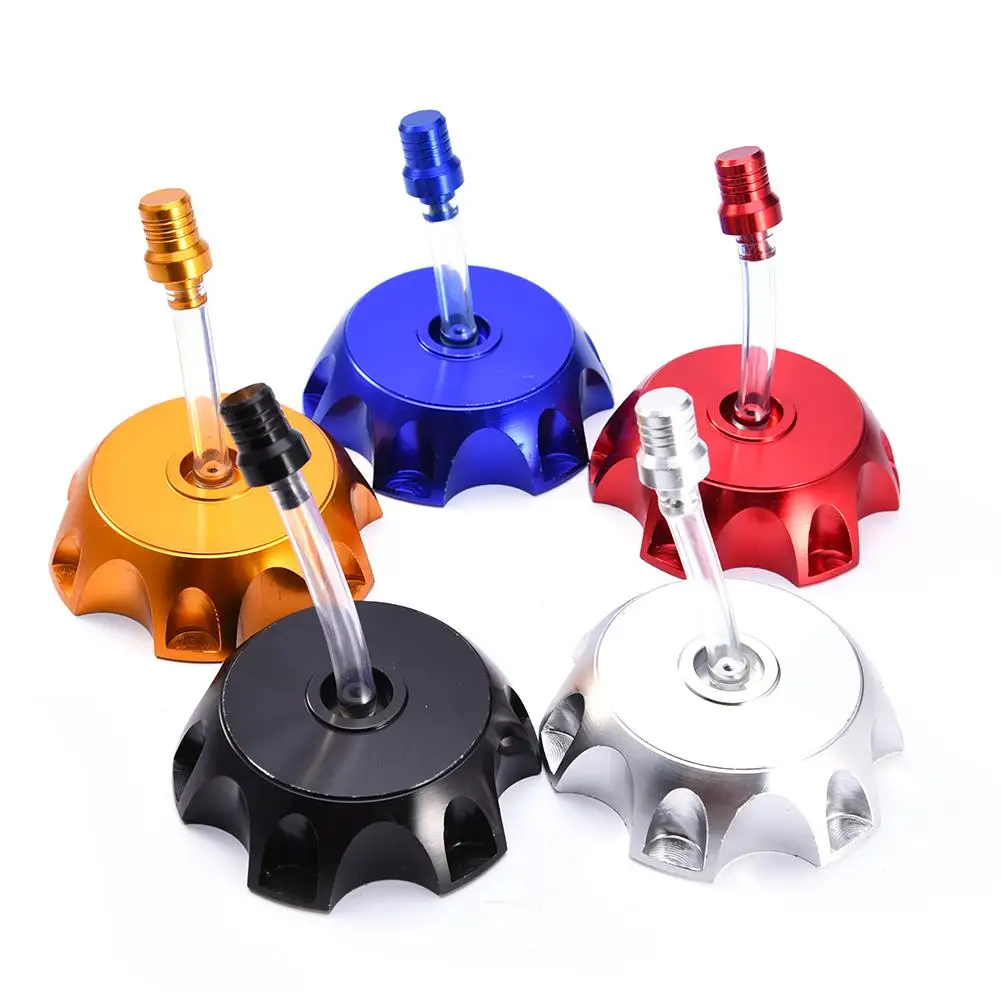 

Fuel Tank Cap Cross-country Motorcycle Refitted Accessories Cross-country Racing Plastic Fuel Tank Aluminium Cap With Vent Cap