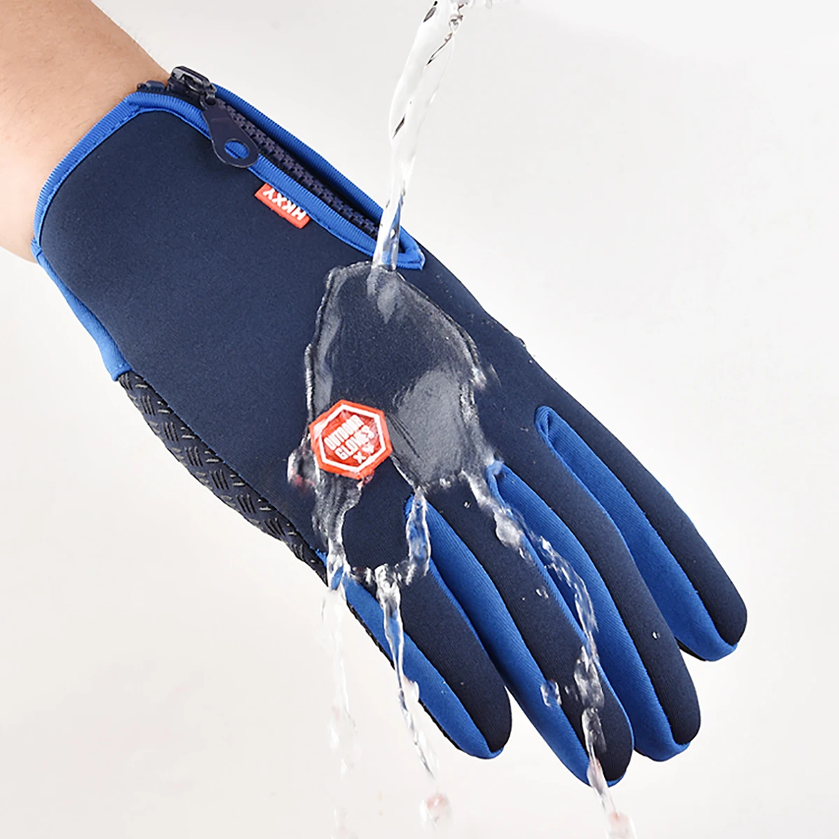 

HIRBGOD Cycling Sports Bicycle Gloves Men and Women Touch Screen Road Bike Ski Warm Waterproof Long Finger,TYC008-04