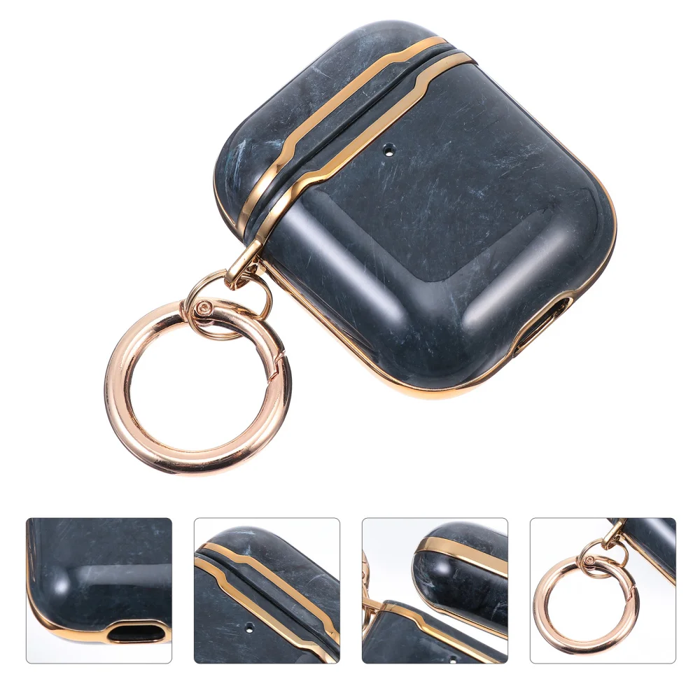 

Wireless Earbuds Shell Protective Case with Buckle Compatible with Airpods 1/2