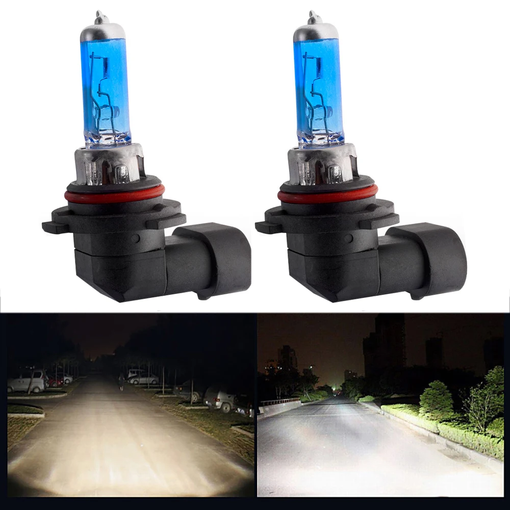 

9006/HB4 Halogen Bulbs 100W Lamp For Cars White Light Super Bright