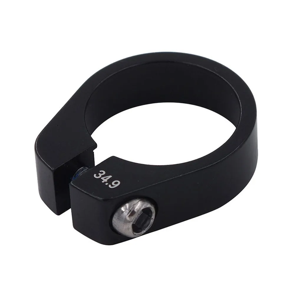 

Black Bicycle Seatpost Clamp MTB Road Bike Quick Release Seat Tube Clamp 31.8/34.9mm Aluminum Alloy Bicycle Seatpost Clamps