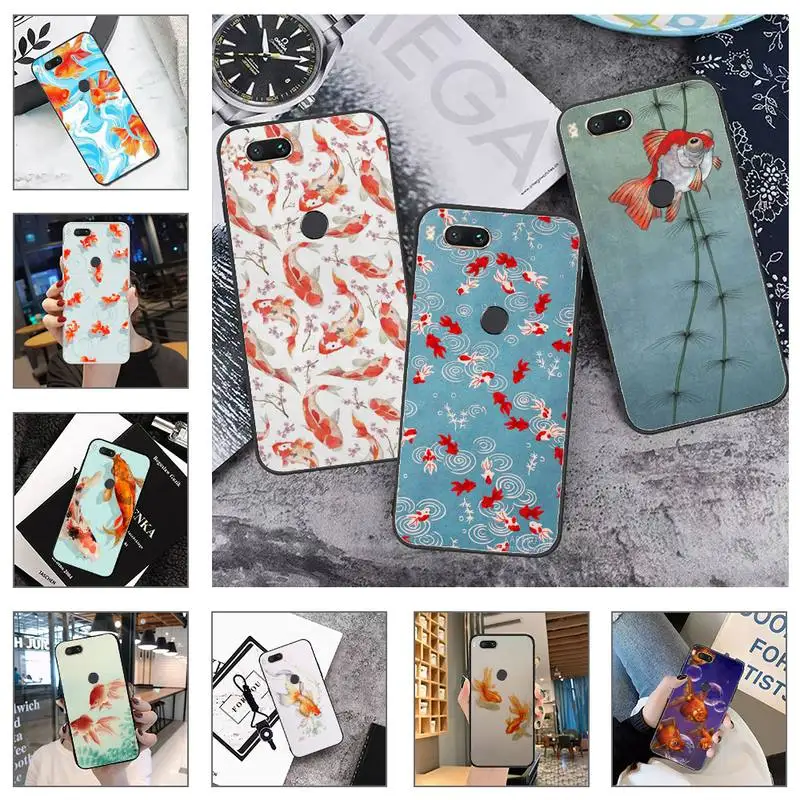 

Animal pretty goldfish Customer High Phone Case For Xiaomi Mi Redmi Note 8T 9T 9S 9A 10 7 8 9 Lite pro