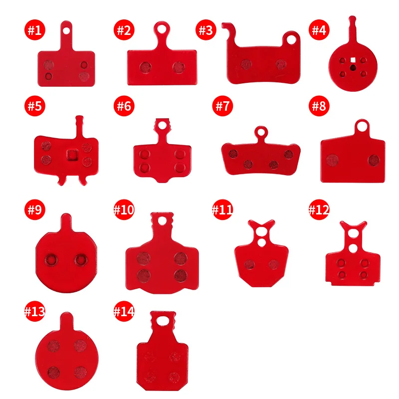 Велосипедные Керамические дисковые Тормозные колодки BIKEIN 4 пары для горного