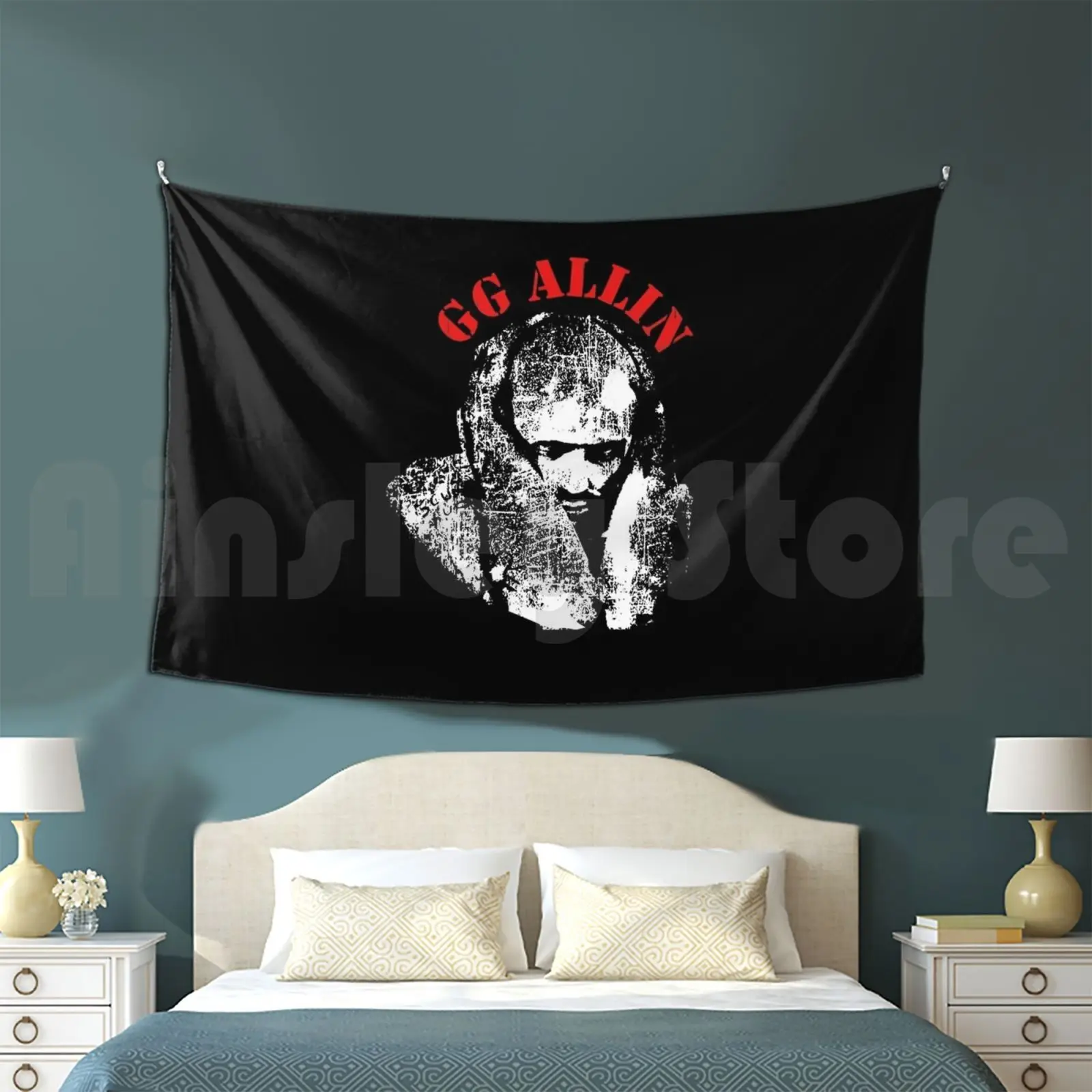 Гобелен с надписью Hated In The Nation гобелен для гостиной спальни США панк музыка Gg Die