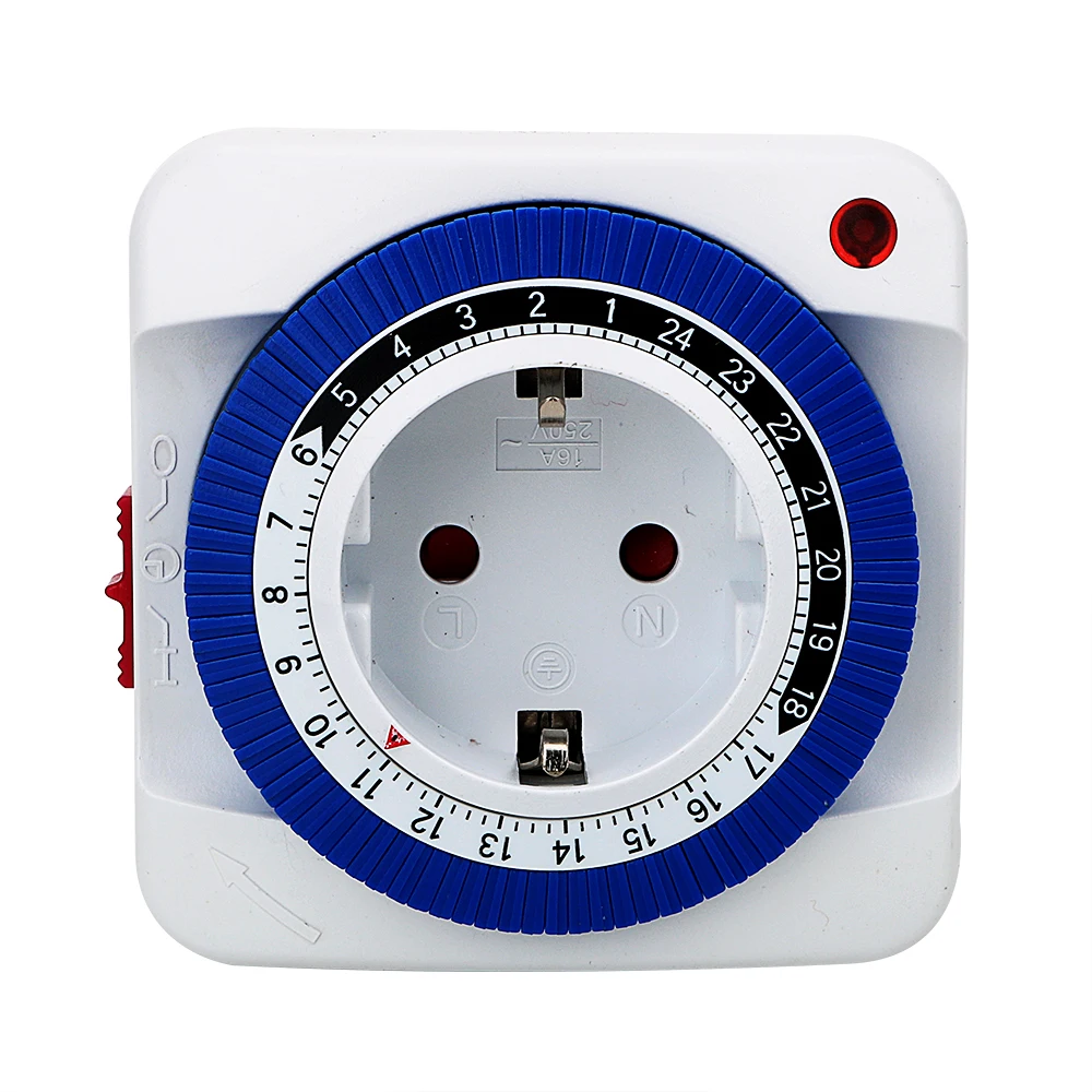 NICEYARD штепсельная вилка европейского стандарта механический таймер 230V 50Hz