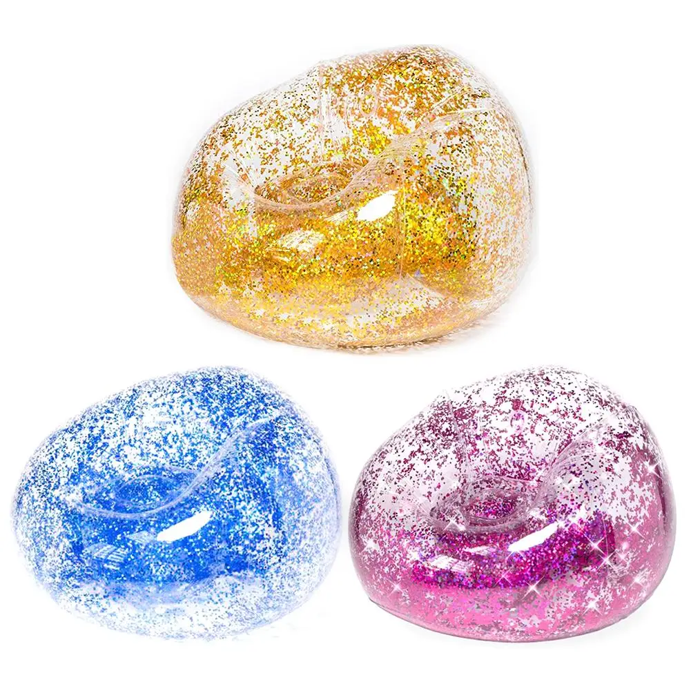 3 вида стилей многоцелевой Блестящий надувной диван ленивый открытый пляж