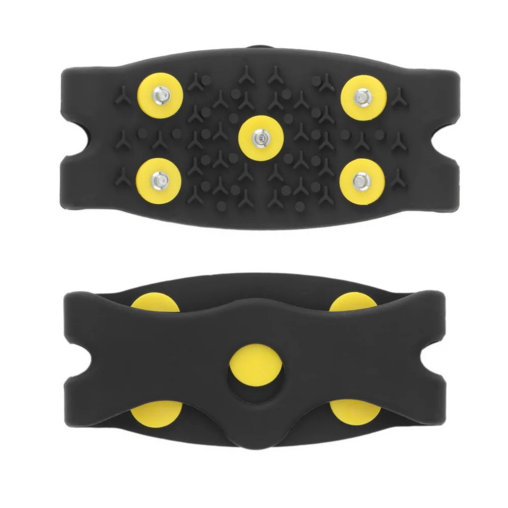 

New Arrival Anti Slip Snow Ice Climbing Spikes Grips Crampon Cleats 5-Stud Shoes Cover