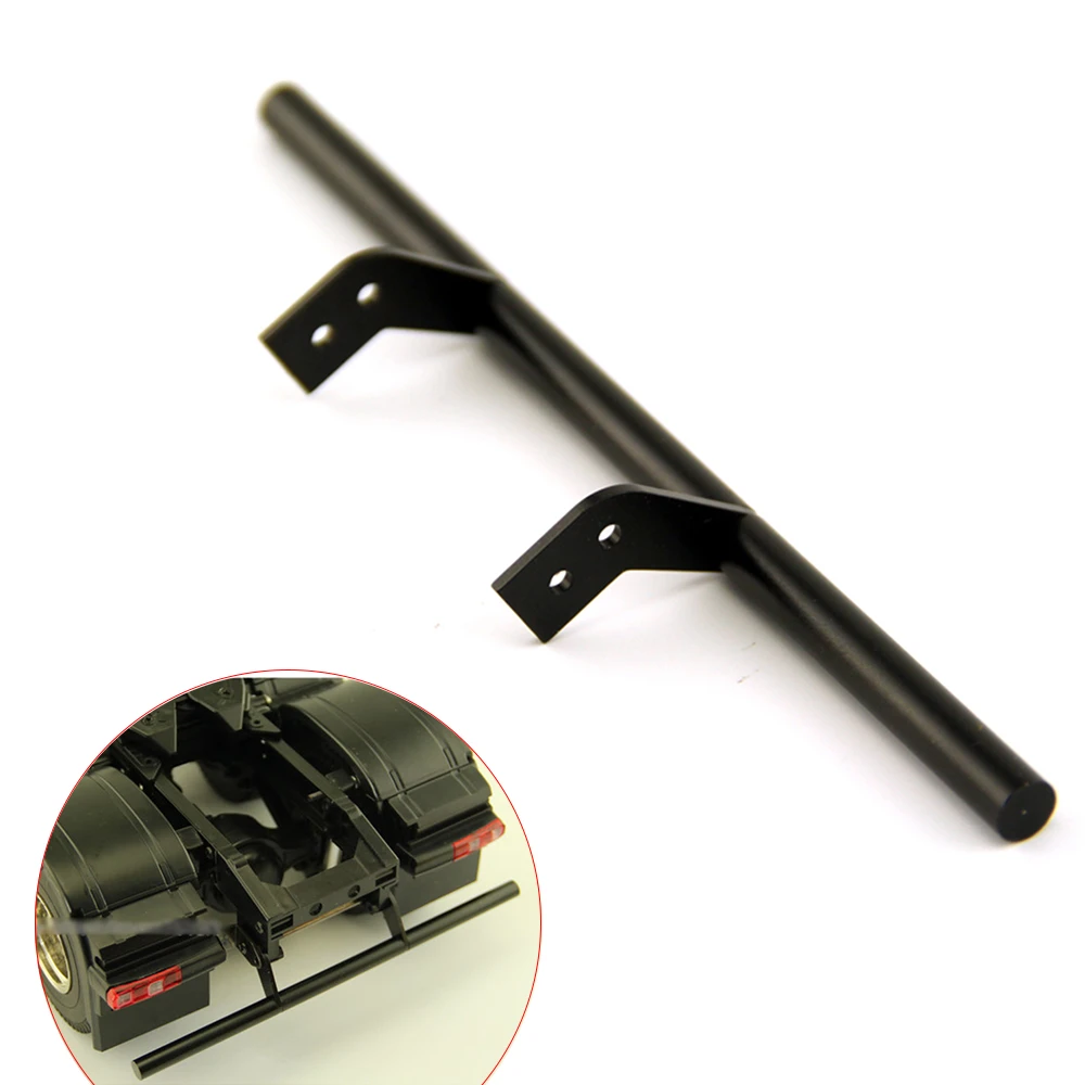 RC грузовик металлический задний бампер для 1/14 Tamiya Benz Man Scania аксессуары|Детали и