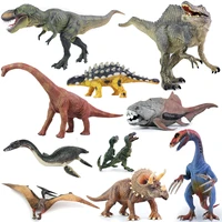 jurassic simulation tyrannosaurus dinosaur toy brachiosaurus ankylosaurus spinosaurus animal model solid child boy
