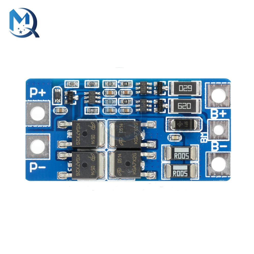 Плата защиты аккумулятора 18650 Lifepo4/Литиевые BMS 2S 10A 8 4 V 7 PCB PCM с балансом для Li-Ion Lipo