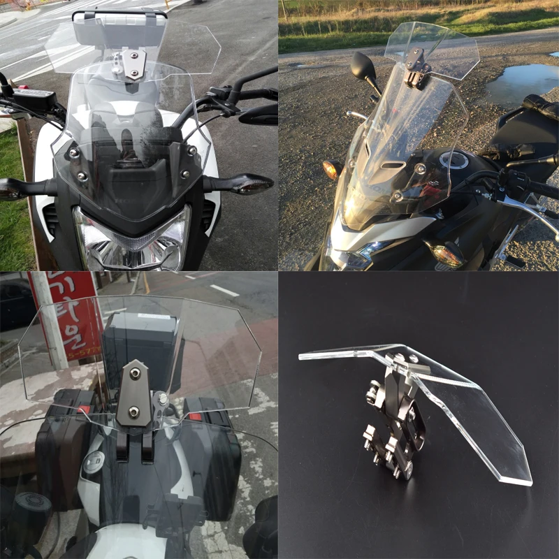 Регулируемый Прозрачный спойлер на ветровое стекло с регулировкой воздушного