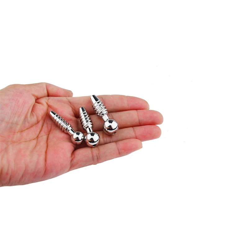 Металлический катетер с винтовым пробка для уретры мужской стимулятор