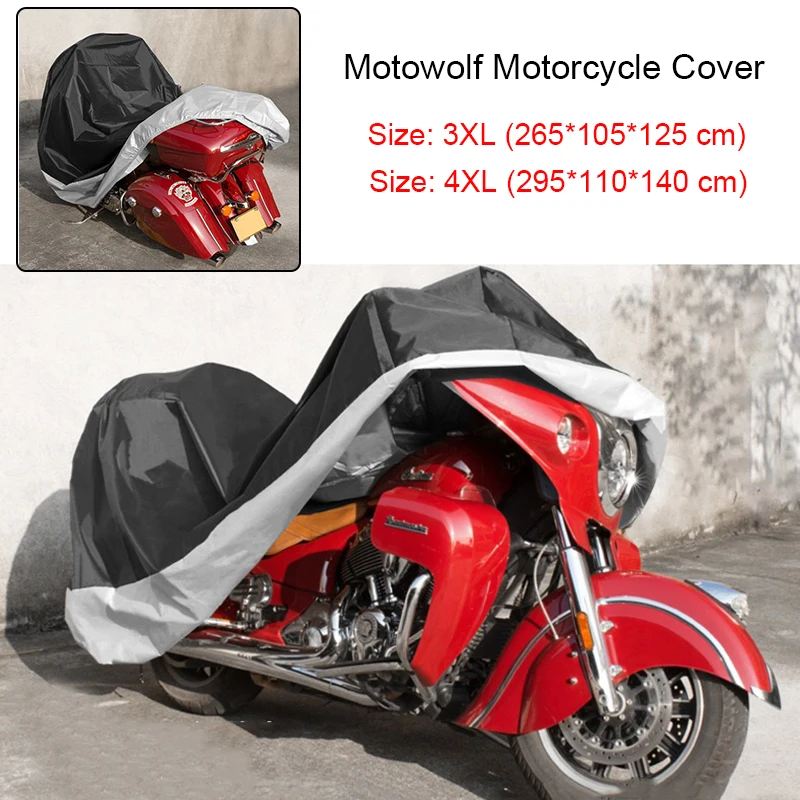 Новая задняя крышка для Harley Davidson Street мотоцикл Motowolf Ultra Classic FLHTCU Road King Touring Honda