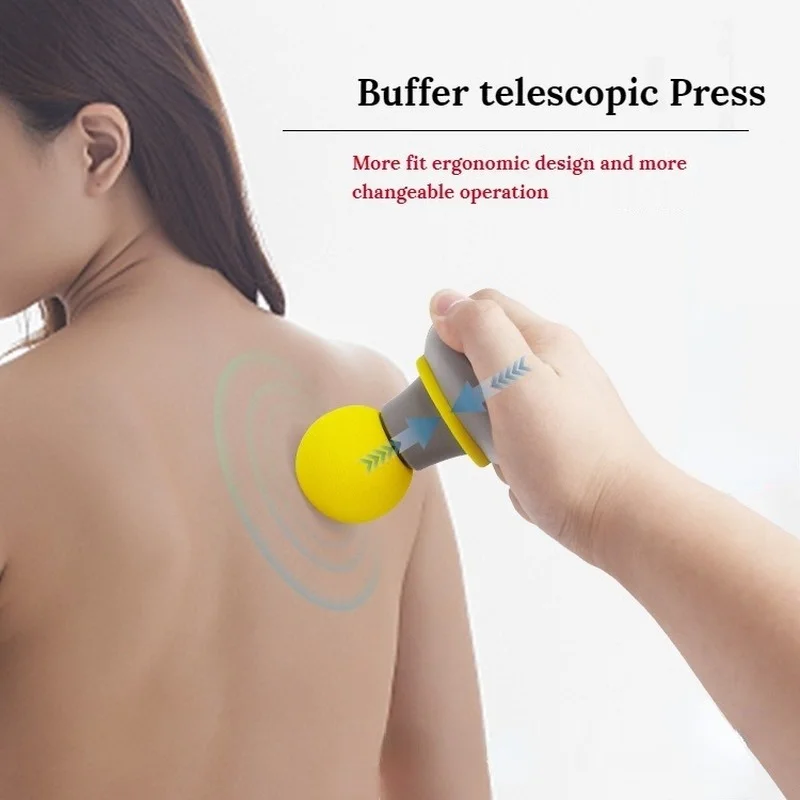 

Улучшенный портативный массажер, пистолет Fascia, домашний Вибрационный молоток, ударный пистолет, стержень для глубокого удара мышц, вибрато...