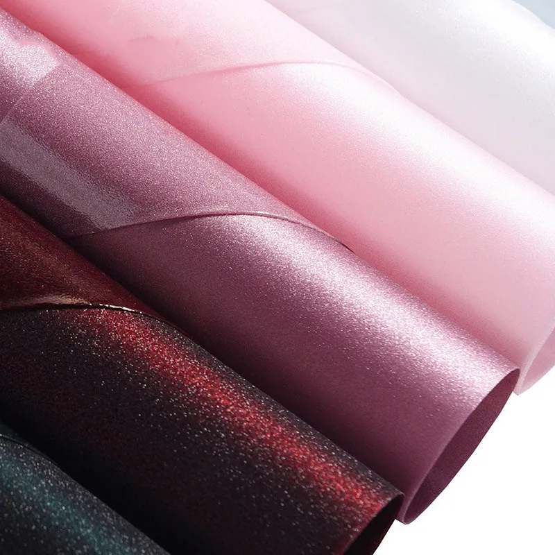 

60x60cm 20pc Tadvanced Waterproof Half Transparent Korean Flower Wrapping Paper Florist Flower Supplies Bouquet Decorative Paper