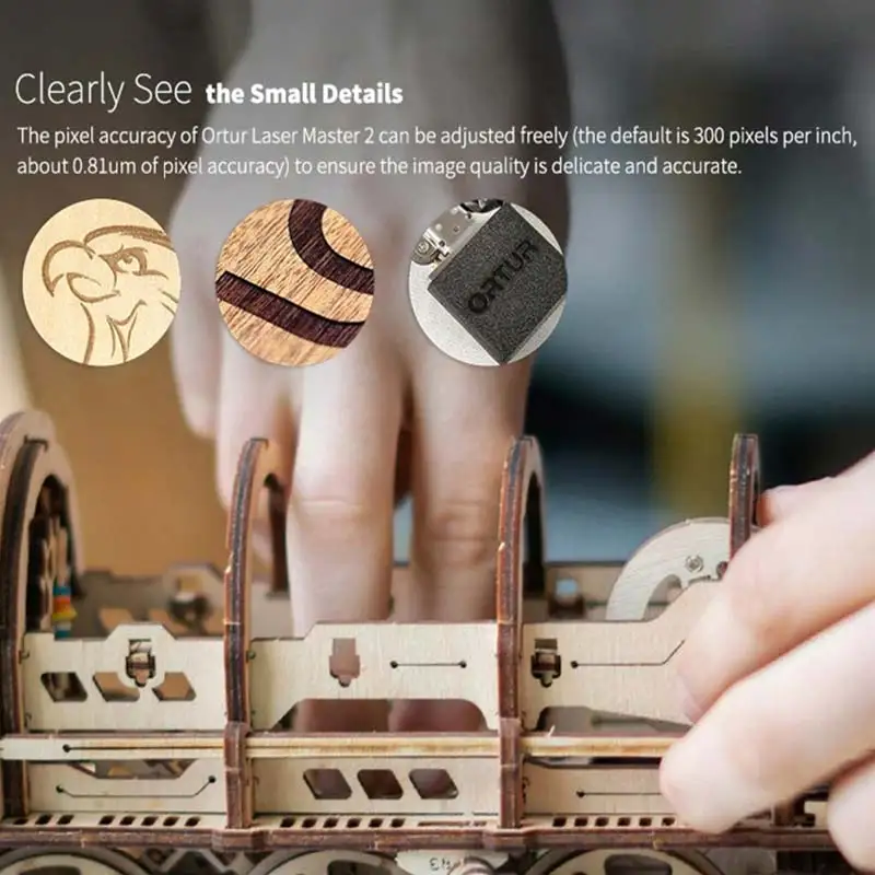 2 станок для лазерной резки и гравировки машина с 32 битными материнская плата 7 Вт