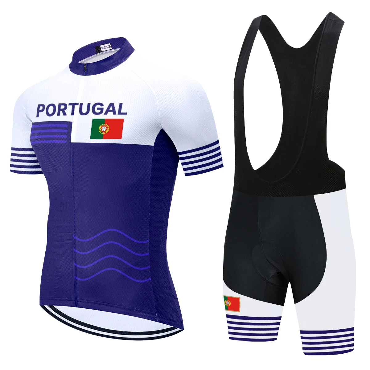 2021 команда Португалия летний мужской комплект из Джерси для велоспорта с
