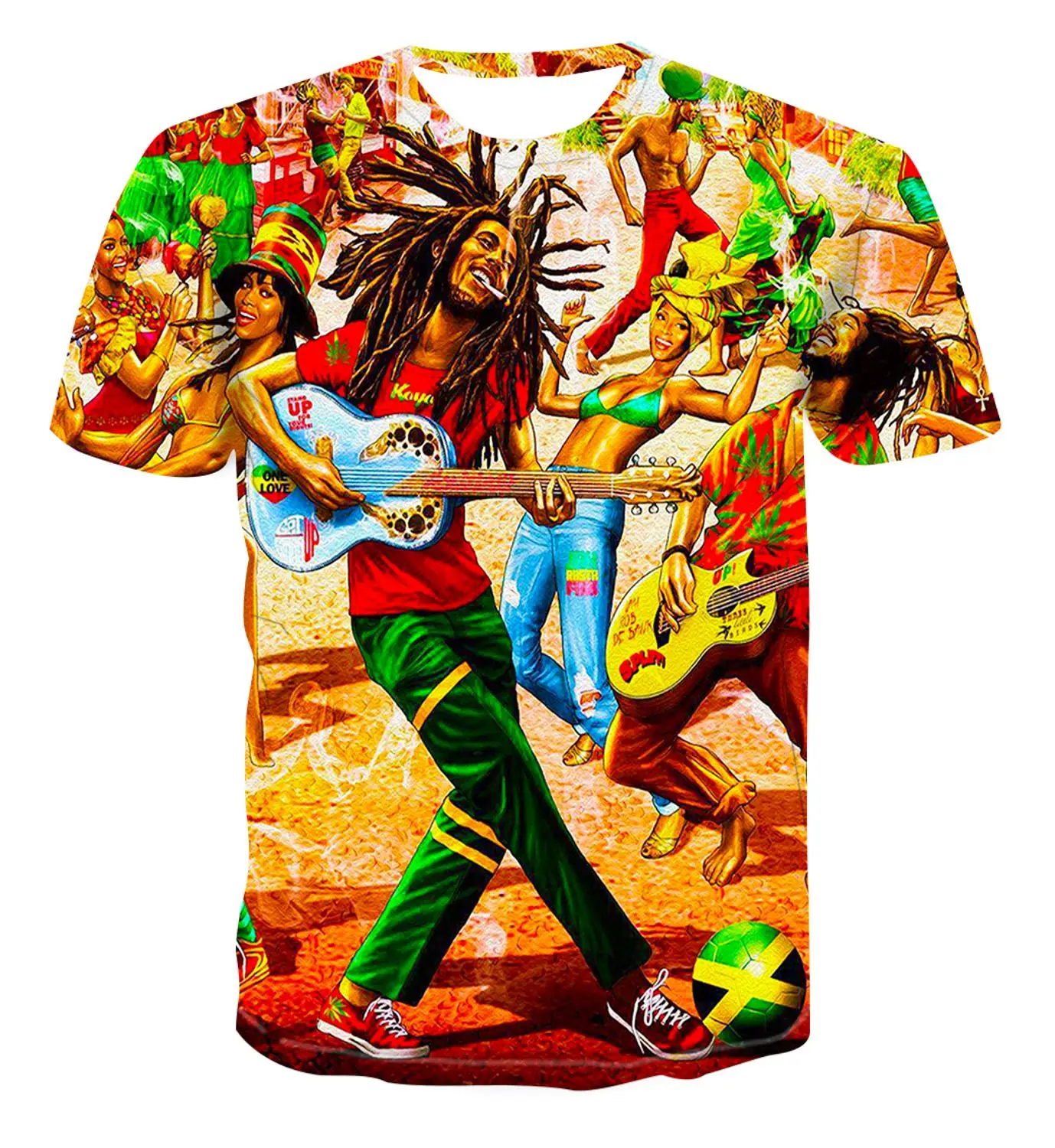 

Fashion Tshirt 3D Men women Funny Hip Hop Guitar Bass shirt Print Streetwear Music Top Suit Kids Harajuku Shirts anime Tshirt