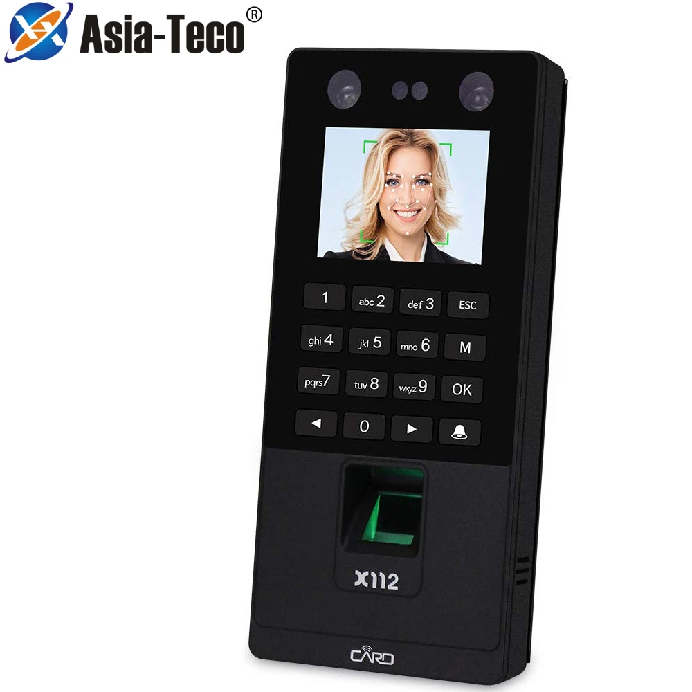 2.8 inch TCP/IP USB Biometric Facial Door Access Control System Fingerprint Face Time Attendance Machine RFID Keypad Reader |