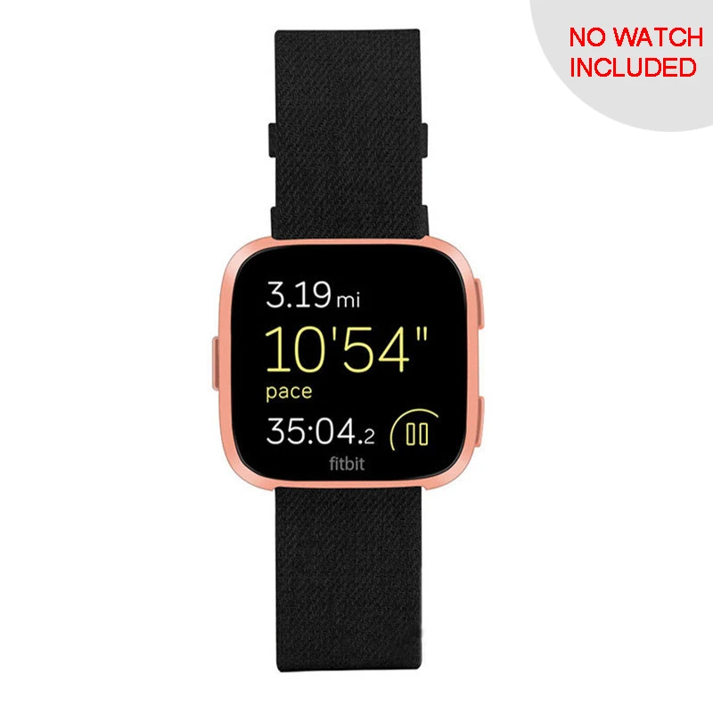 Браслет на запястье ремешок для Fitbit Versa тканый нейлоновый смарт-Браслет для Fitbit Versa ремешок на запястье смарт-Аксессуары