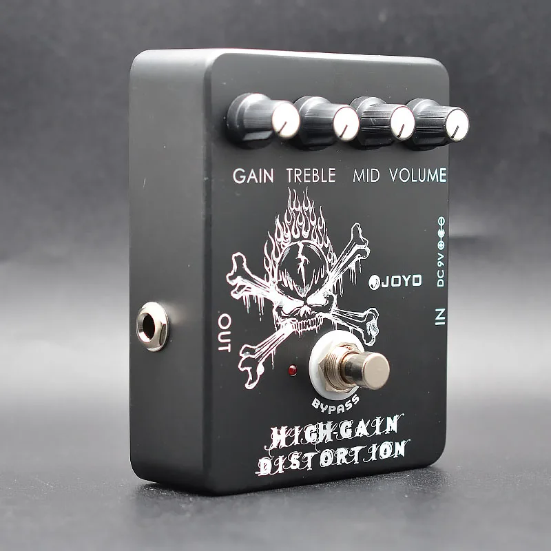 Joyo JF 04 с высоким коэффициентом усиления искажения Регулируемый Электрогитары