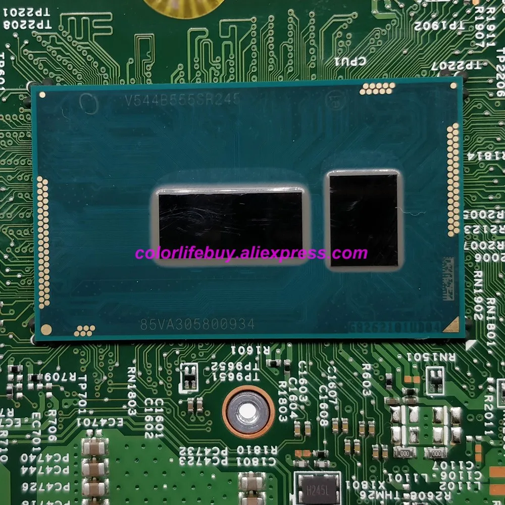 Натуральная CN-0DTMMV 0DTMMV 14216-1 1XVKN N16V-GM-B1 GPU i3-5015U материнская плата для ноутбука Dell Inspiron