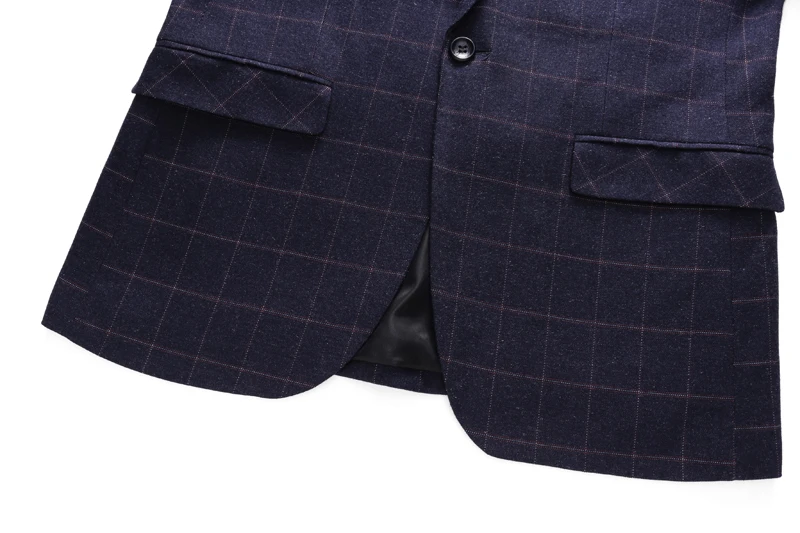 TIAN QIONG бренд Slim Fit Мужские свадебные костюмы элегантный костюм для мужчин черный синий костюм 3 шт. Homme Повседневный костюм мужской