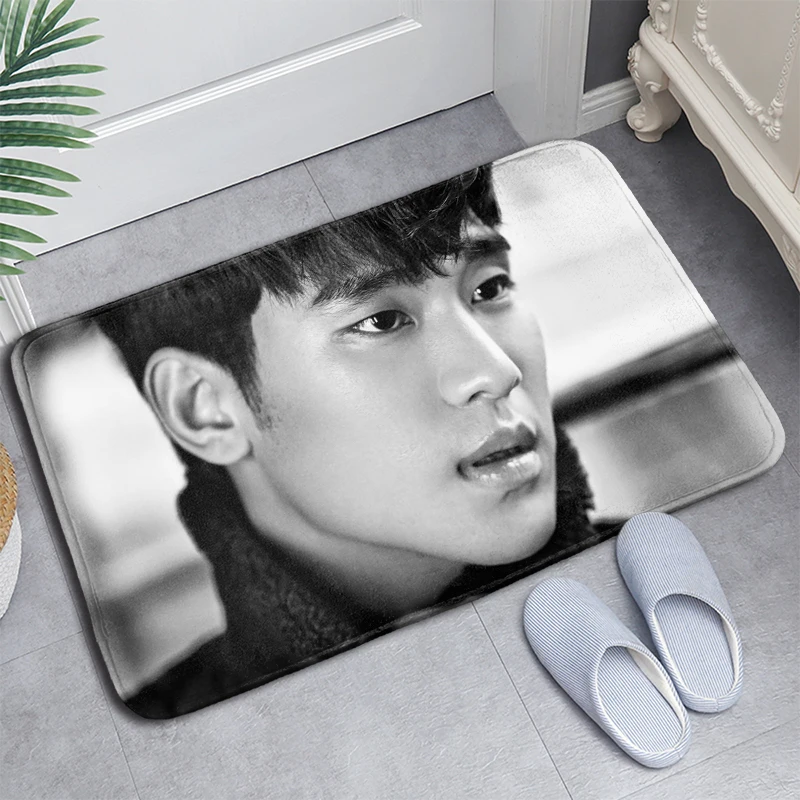 

Kim Soo Hyun Doormat Floor/Bath/Kitchen/Beach Mat Flannel Sponge Fabric 3D Printed Shaggy Custom Decoration For Bedroom