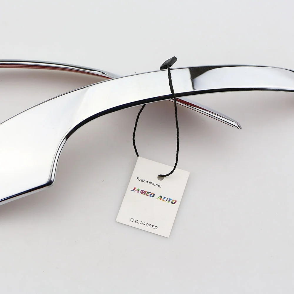 Наклейка на зеркало заднего вида автомобиля Jameo Auto 2 шт./компл. хромированная для