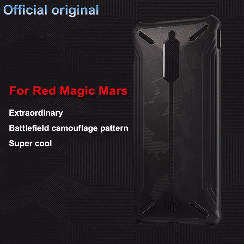 Официальный Оригинальный чехол для Nubia Red Magic Mars с ручкой специальный двумя