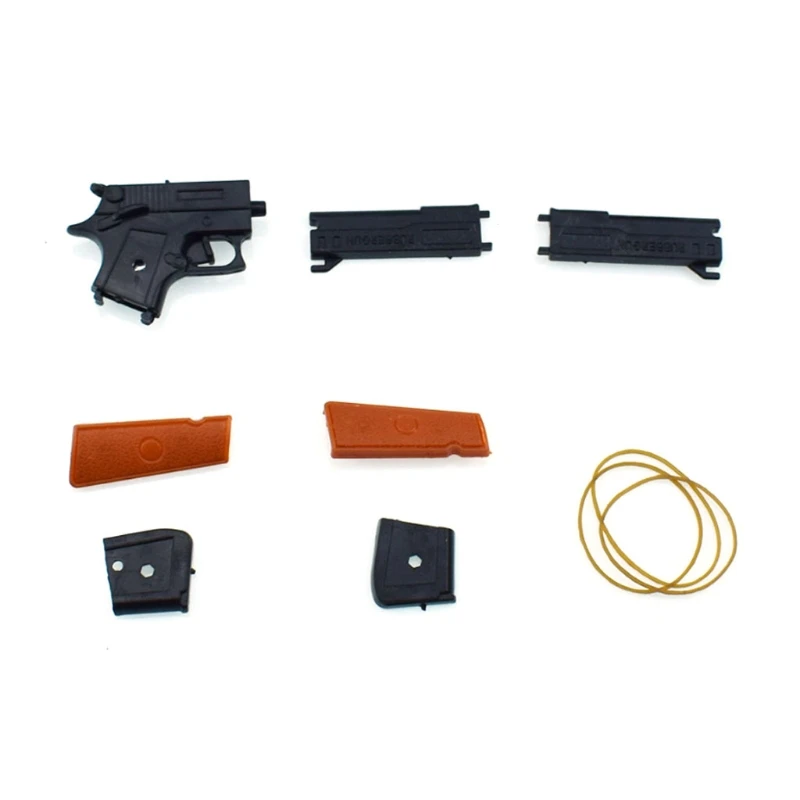 

Classic Assembly Rubber Band Gun Shooter Shooting Children Kids Toys Portable