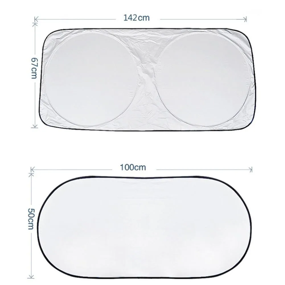 

Sun Block Car Sunshade Waterproof 6pcs/Set Accessories Breathable Parts
