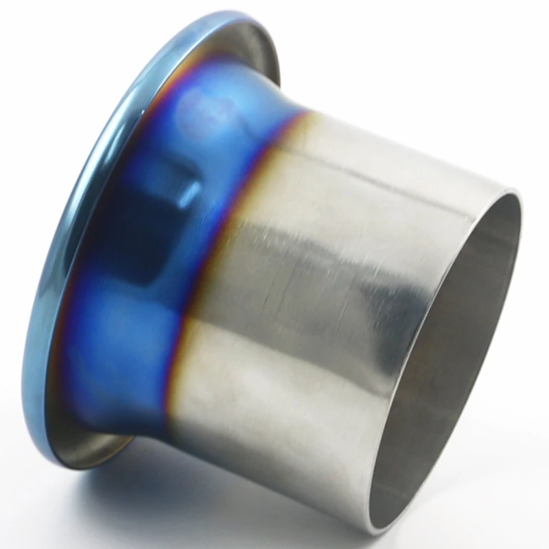 3 дюймовый JDM Титан синий холодного воздуха Системы стека комплект Turbo Horn набор