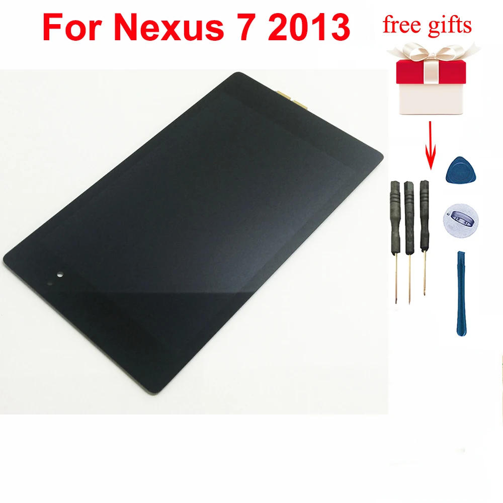 Для Nexus 7 2013 ЖК дисплей сенсорный экран дигитайзер в сборе Замена для ASUS Google 2 го