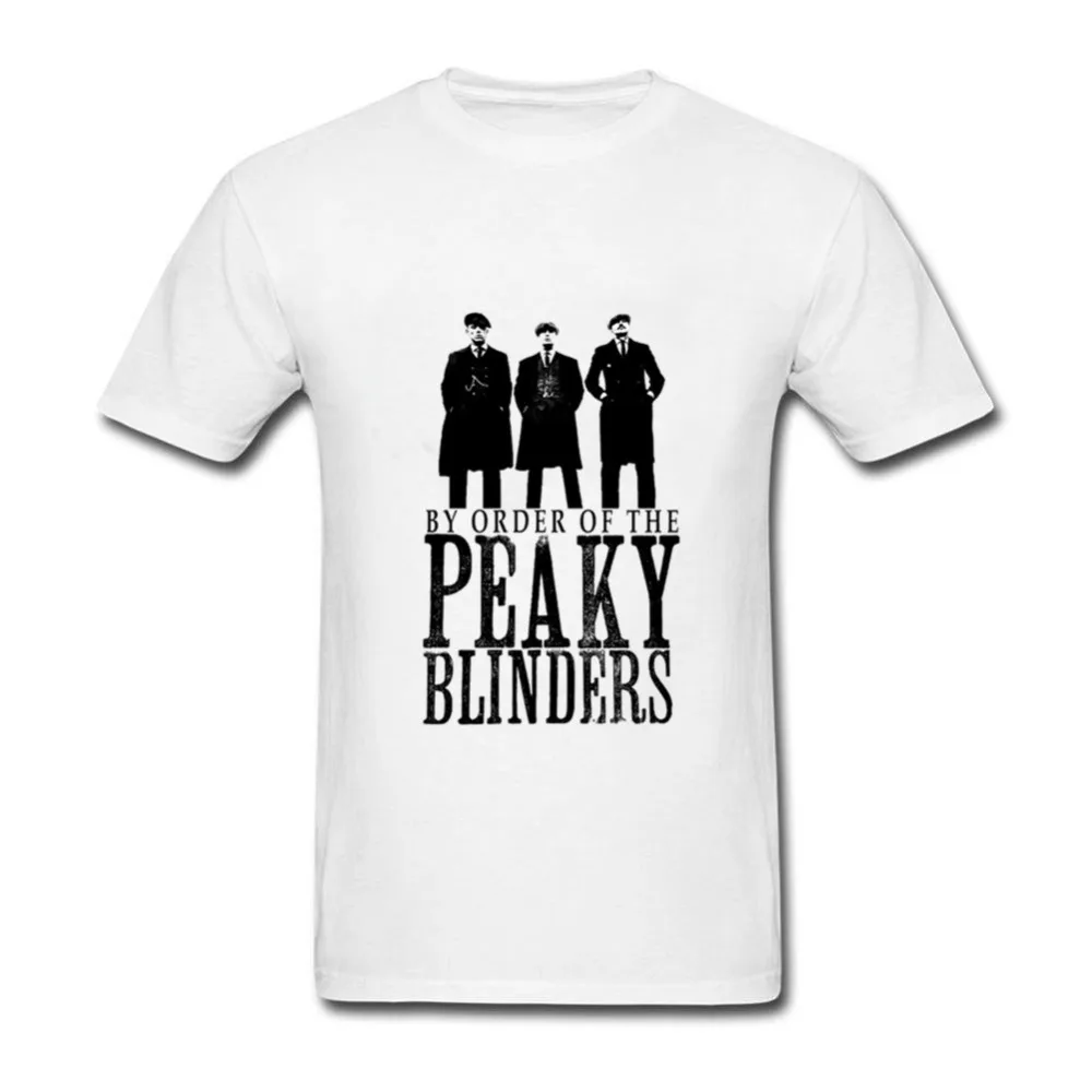 2019 уникальный дизайн Peaky Blinder Young man Блузка Футболка на заказ 100% мягкий хлопок