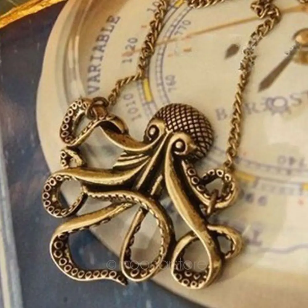 Ожерелье с подвеской в европейском стиле Пираты Карибского моря осьминог