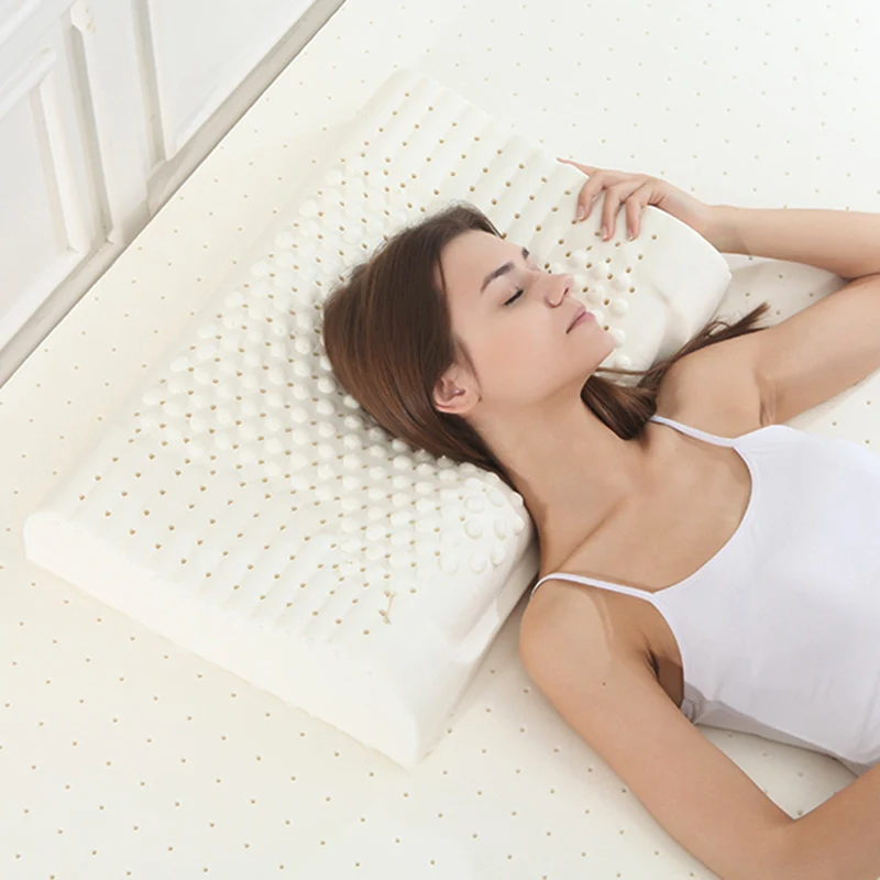 Подушка из натурального латекса Постельное Белье для сна забота о здоровье