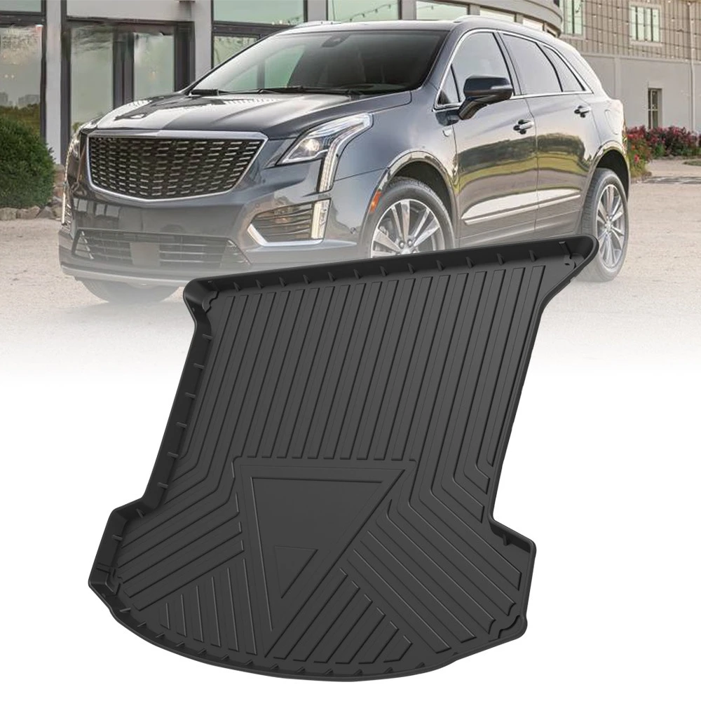 

TPE Trunk Mat For Cadillac XT5 2017 2018 2019 2020 Car Waterproof Non-Slip Custom Rubber 3D Cargo Liner Accessories
