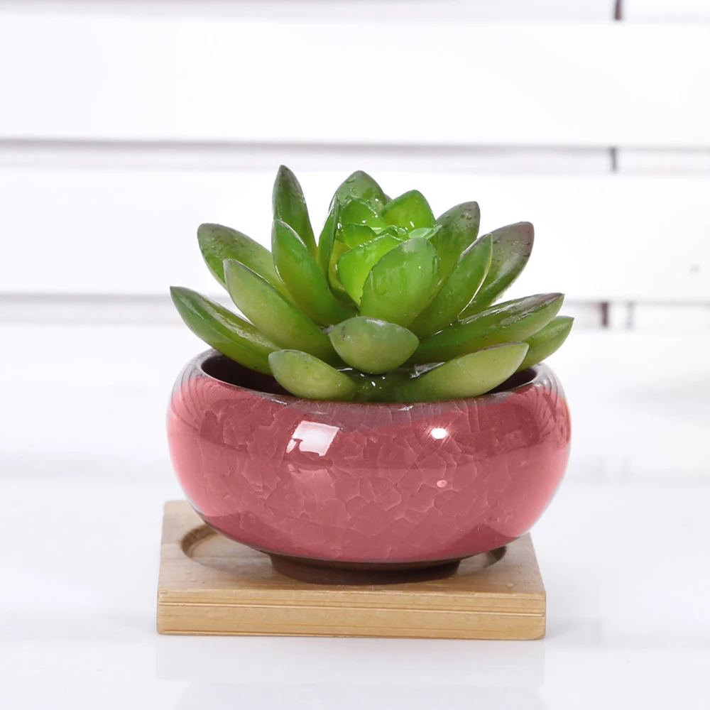 Керамический горшок с трещинами для льда Zisha серийное растение суккулентов