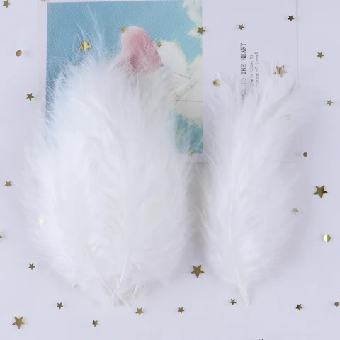 Пушистые перья индейки Marabou 50 шт.