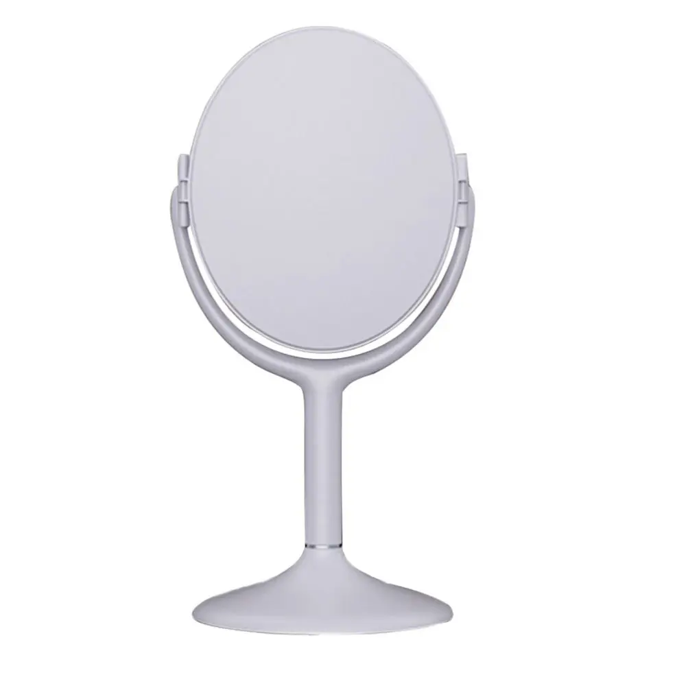

1Pc Desktop LED Makeup Mirror Touch Type Magnify Makeup Mirror Without Battery