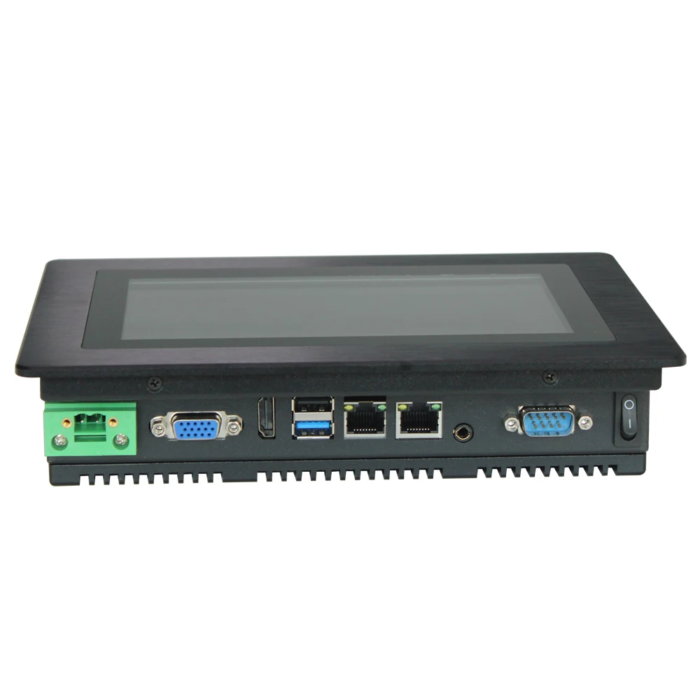 7 &quot All In One pc i3 6100U Industrial touch Panel computer embedded COM/USB/HD-MI/VGA for Linux | Компьютеры и офис