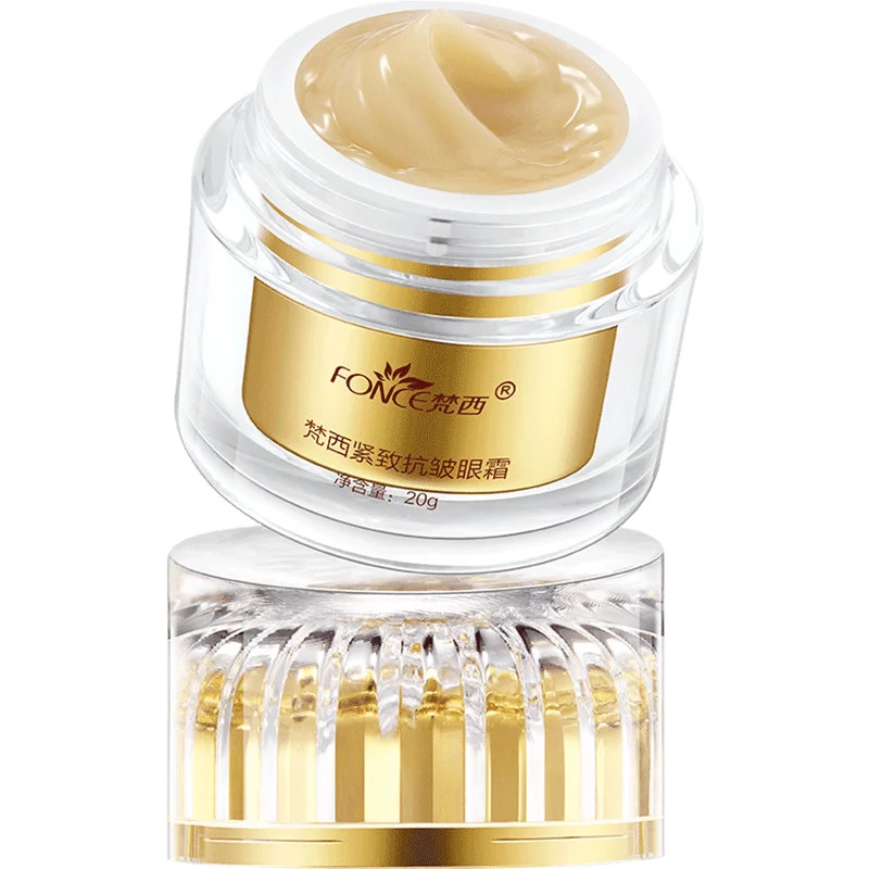 Fonce Золотой укрепляющий крем для глаз 20 г растительный экстракт лечебная сумка