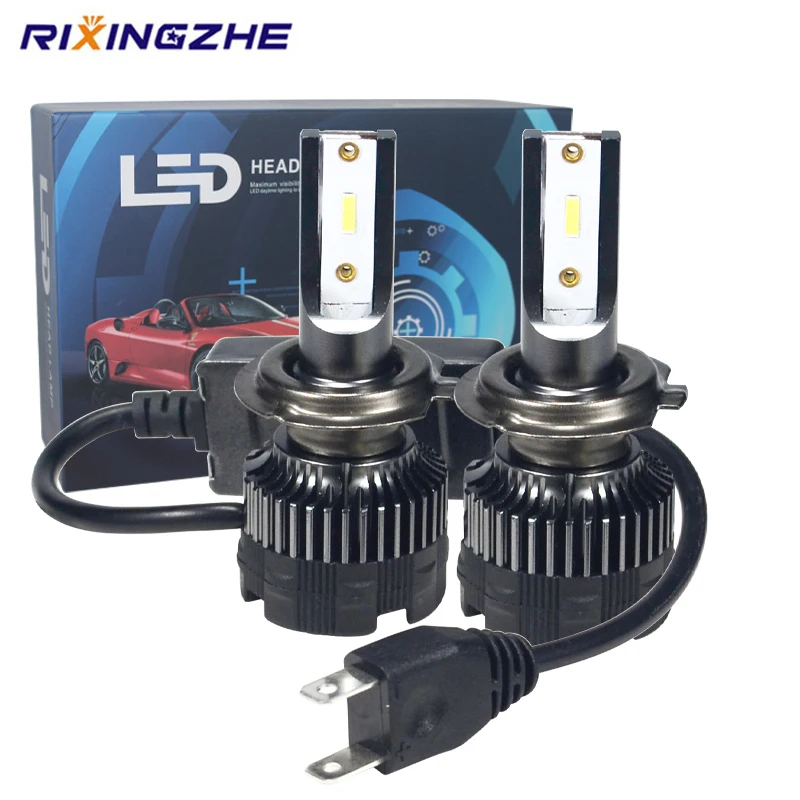 Автомобильные фары RXZ H1 светодиодный H3 Светодиодный MINI H4 hi/lo H7 H11 H8 9005/HB3/9006/HB4 880 9004