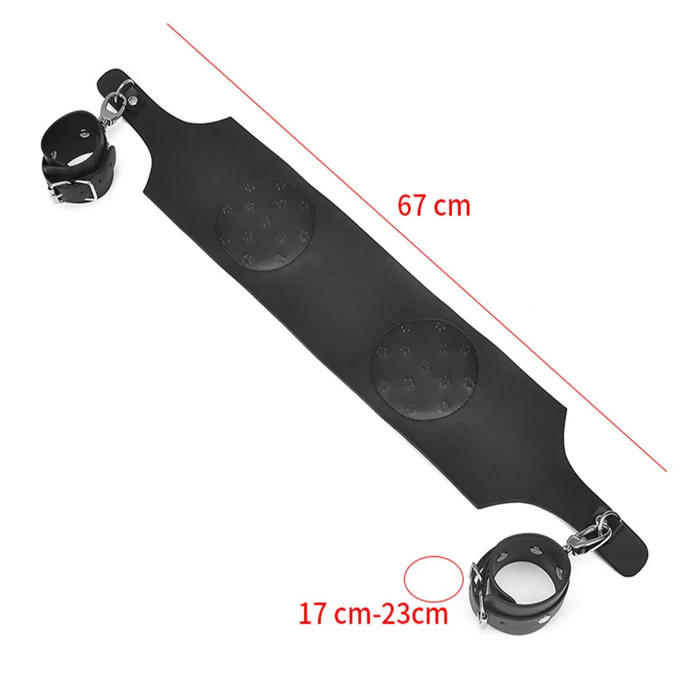 Эротическая шлюза съемные наручники и колени штраф доска взрослые секс игры для