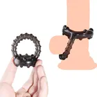 Силиконовое прочное кольцо для пениса для взрослых, мужское кольцо для пениса, резиновый пенис для увеличения, мужские секс-игрушки для мужчин, секс-кольца