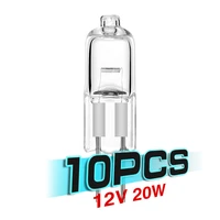 the cheapest 10pcslot hot sale super bright halogen light g4 12v 20w g4 tungsten halogen bulb lamp lighting light bulb