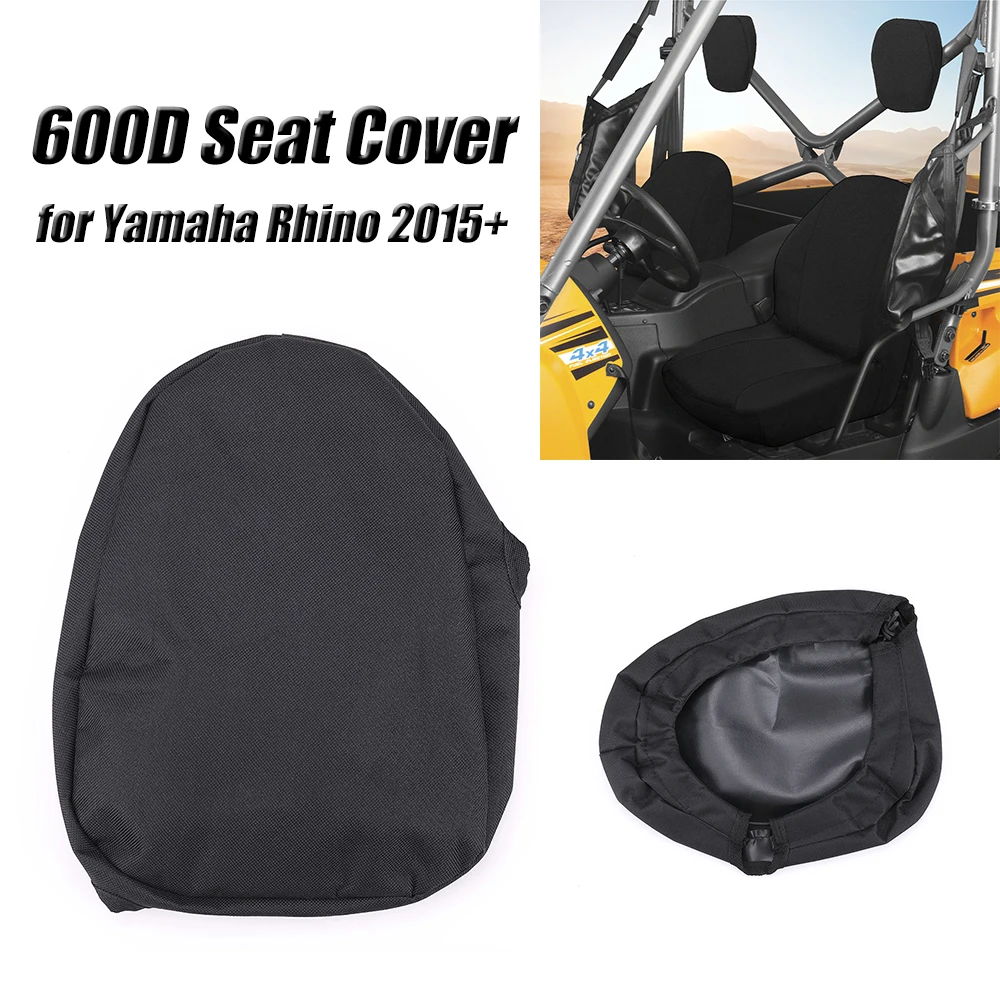 Классический аксессуар для носорога черный чехол сиденья автомобиля Yamaha Rhino 2015