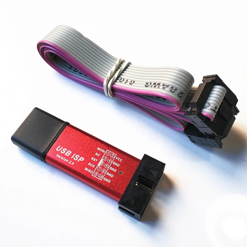51 MCU линия загрузки 51AVR USBasp загрузчик USB ISP программирующая горелка jtag с